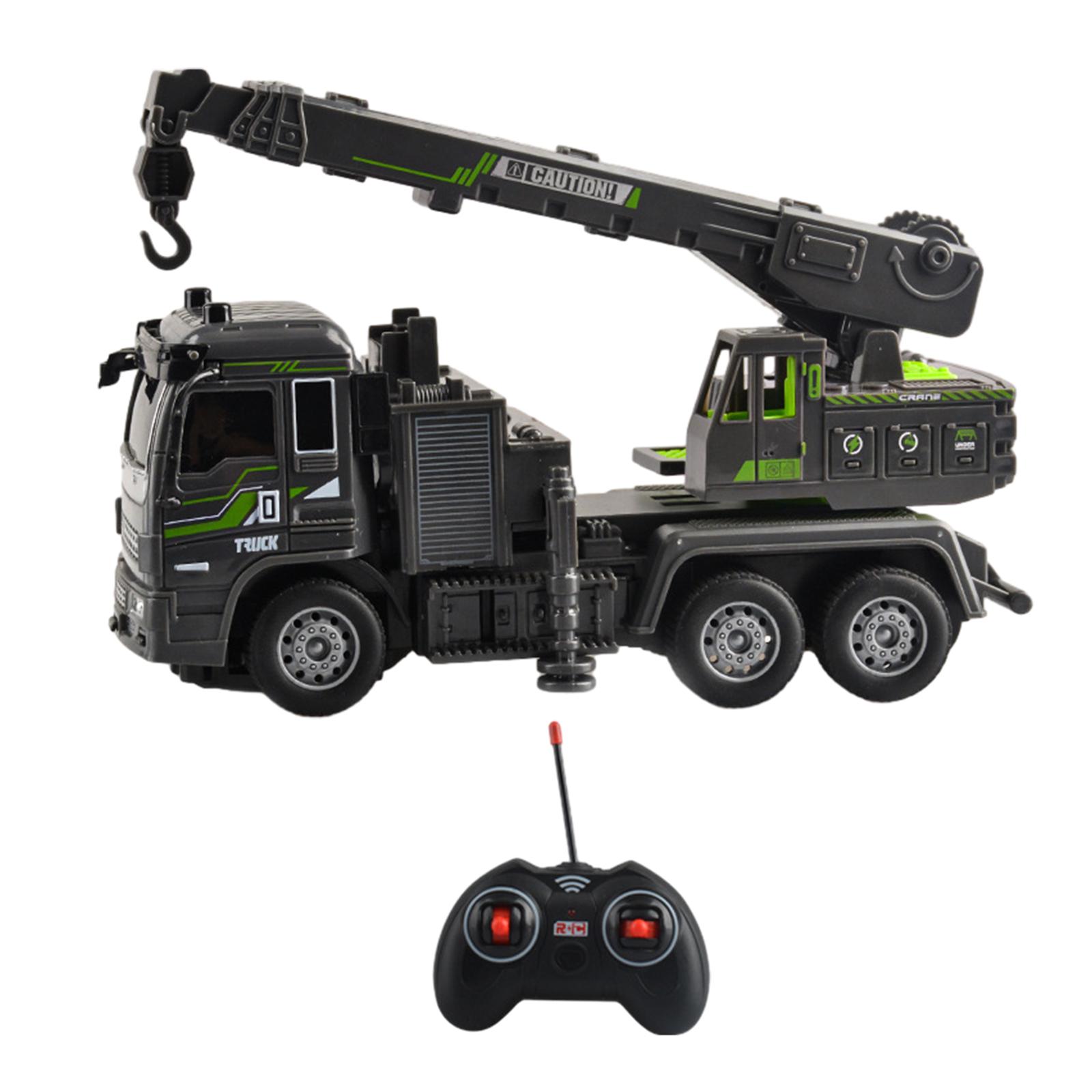Kids Toys 10 Year Old - 電動RCトラック 就学前学習 誕生日プレゼント 6WD 1:32 RCエンジニアリングカー