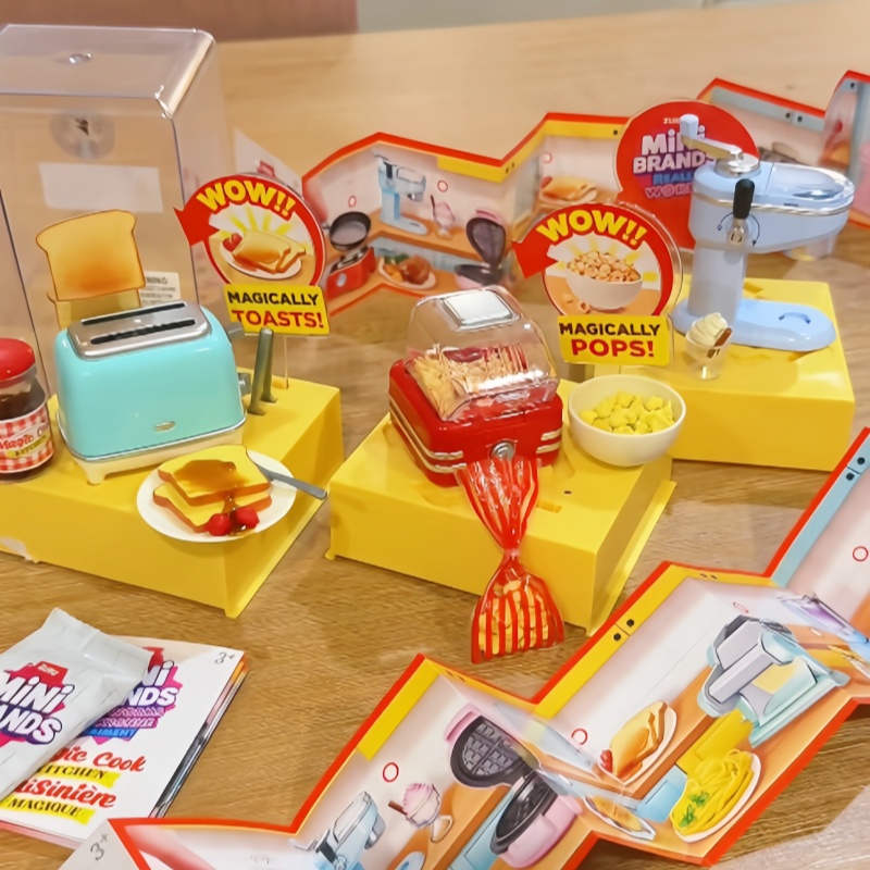 Kids Toys Kitchen - ズール 新品 正規品 ミニキッチンおもちゃ マジッククックリアルなミニチュアフードプレイセット ごっこ遊びキット
