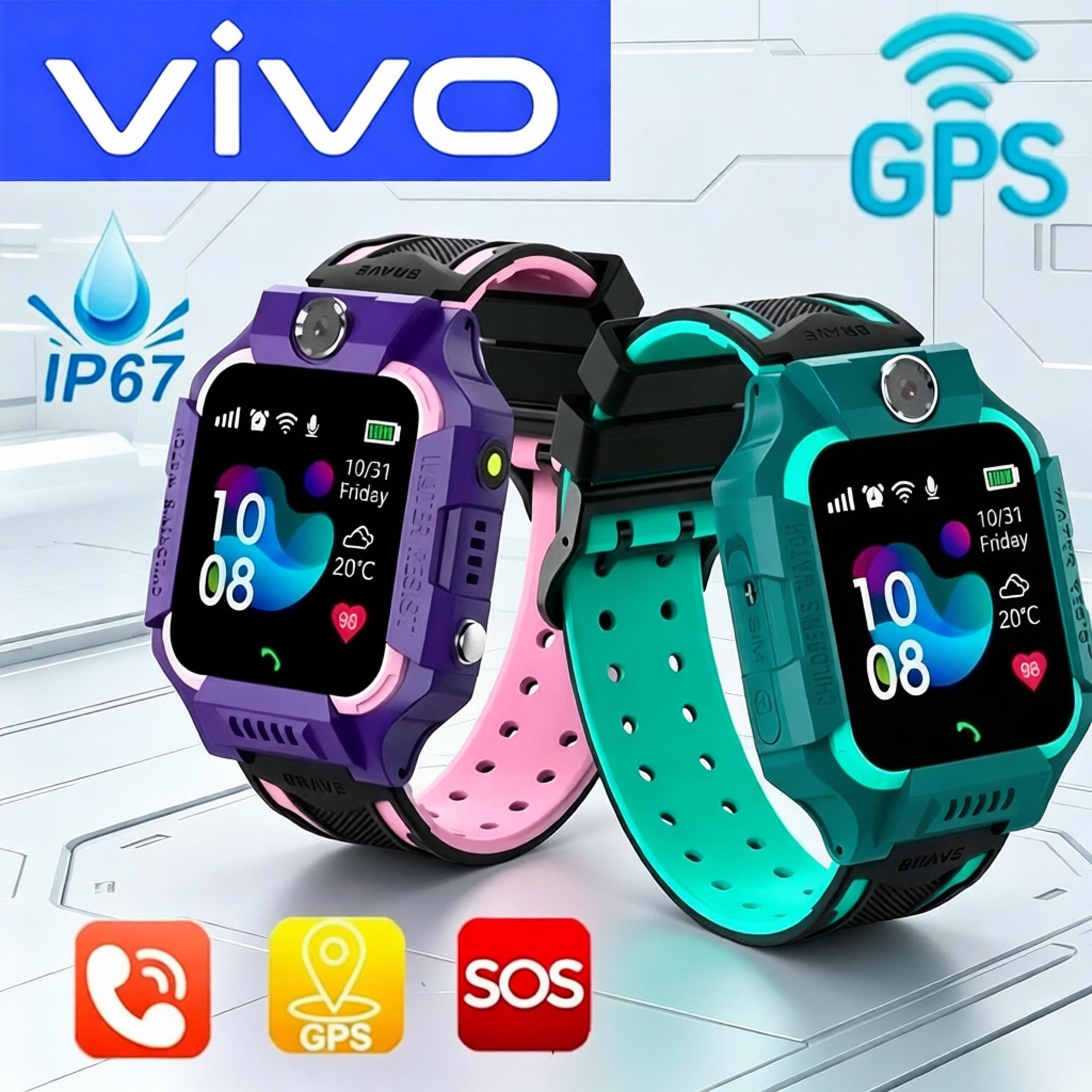 Kids Smartwatch Gps - VIVO 4G キッズスマートウォッチ GPS 位置トラッカー SOS