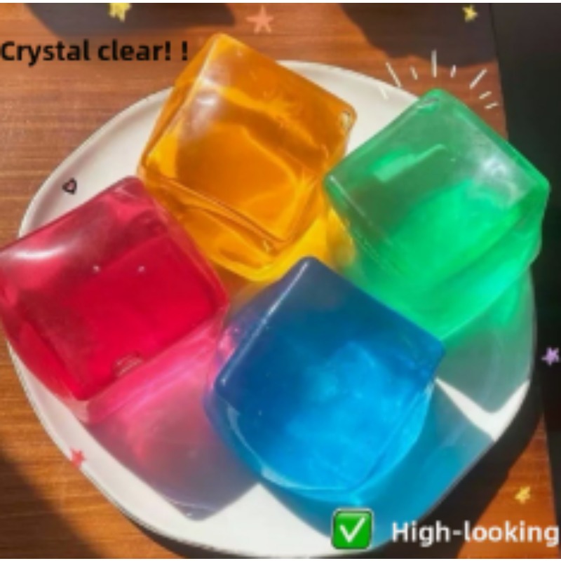 Kids Toys Deals - ストレス解消感覚玩具 素敵なキューブ型スクイーズ玩具 感情を発散し、感情に対処するための創造的なリラクゼーション玩具 子供向け
