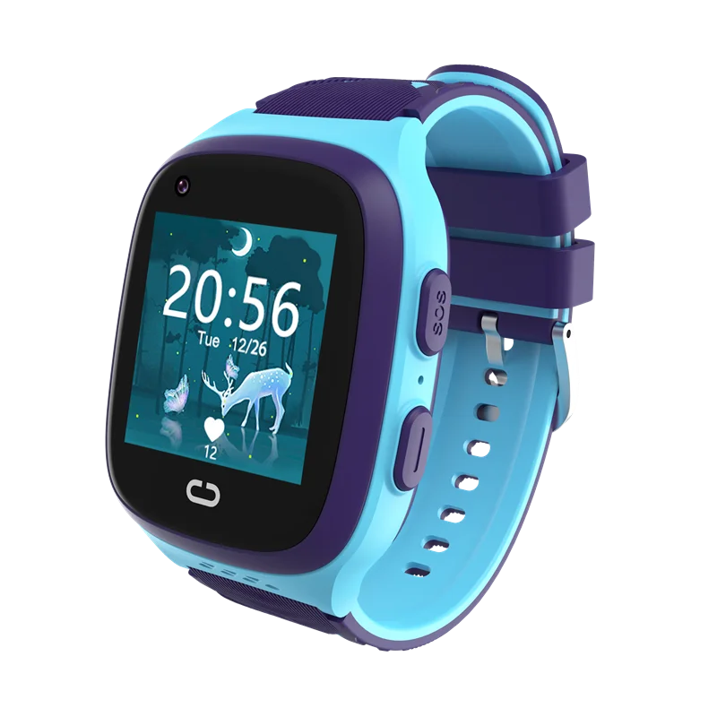 Kids Smartwatch Gps - 4Gキッズスマートウォッチ SOS防水 WiFi GPSビデオ通話カメラ付き子供用ベビー電話ゲームスマートウォッチアプリSetracker時計ギフトLT31