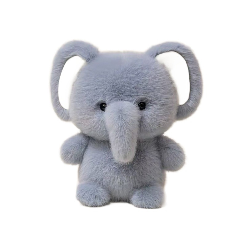 Kids Toys Elephant - ヒーリングエレファントデスクコンパニオンぬいぐるみ | かわいいテーブルデコレーション、学生への温かい誕生日プレゼントに最適です。