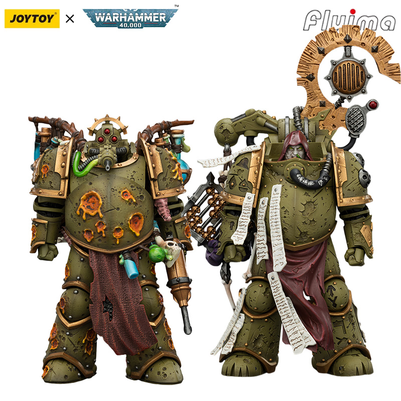 Sandbox Play Set - 【予約販売】JOYTOY ウォーハンマー40K 1/18 アクションフィギュア デスガード バイオロギス・プトリファイアー＆タリーマン