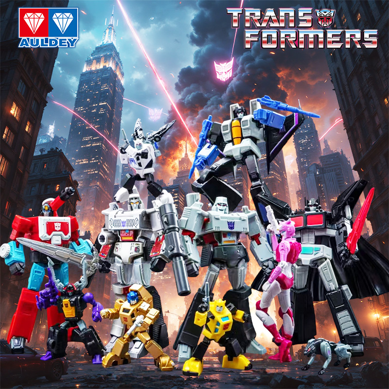 Kids Toys Deals - AULDEY AAE トランスフォーマー ブラインドボックス、可動フィギュア、詳細な塗装、子供のおもちゃ/ノスタルジア、アクセサリー対応、新入荷セール