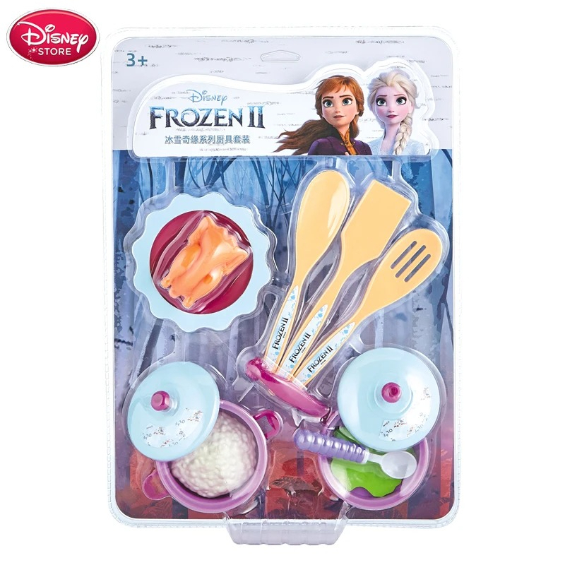 Kids Toys Kitchen - アナと雪の女王2 キッチンおもちゃ フード調理器具 鍋 フライパン 子供用ごっこ遊び