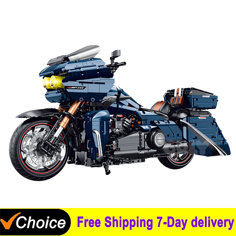 Kids Toys Lego - 1:5 テクニカルモーターサイクルシティスポーツラピッドレーシングハイウェイグライディングバイク機関車 Moc モジュラーブリックオーナメントおもちゃキッズギフト