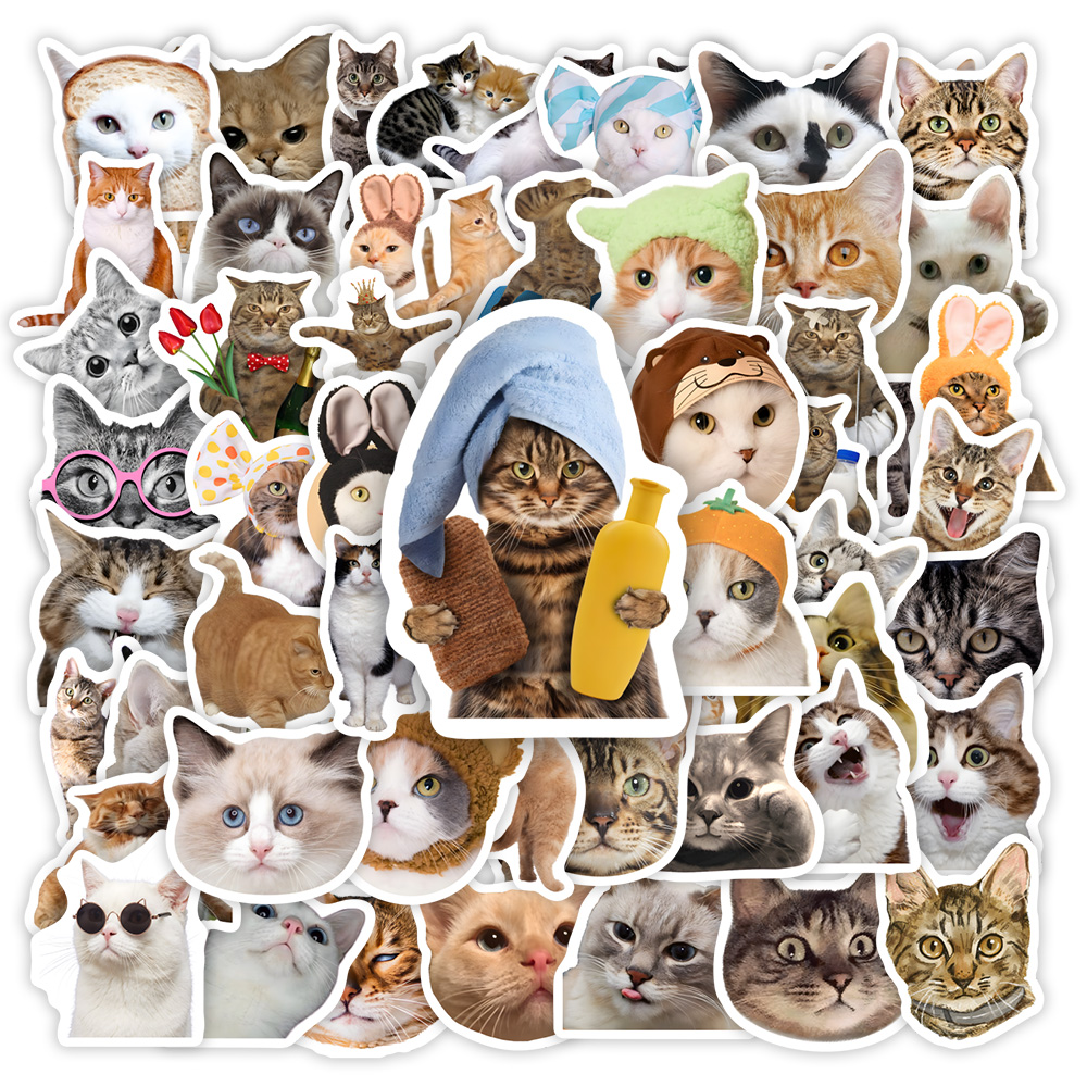 Kids Toys Clipart - 子供のための面白い猫のクリップアートステッカー、DIYギフト、ラップトップ、電話、スクラップブック、荷物、ボトル、装飾的な冷蔵庫、防水、かわいいのためのおもちゃのデカール