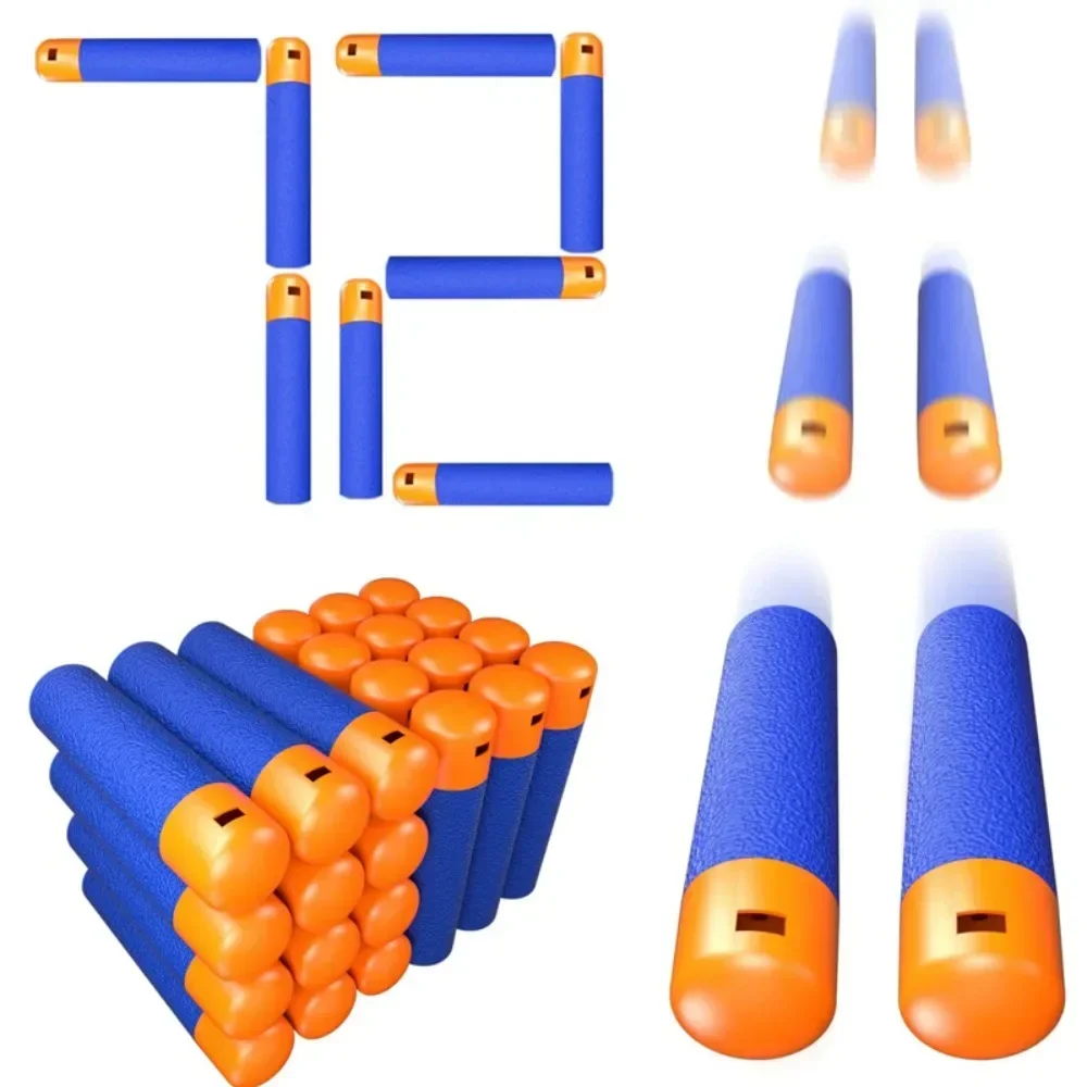 Foam Dart Gun - ユニバーサルメガダーツ詰め替え弾丸パック、ナーフガンと互換性があり、n-strikeメガシリーズ、9.5cm、36個