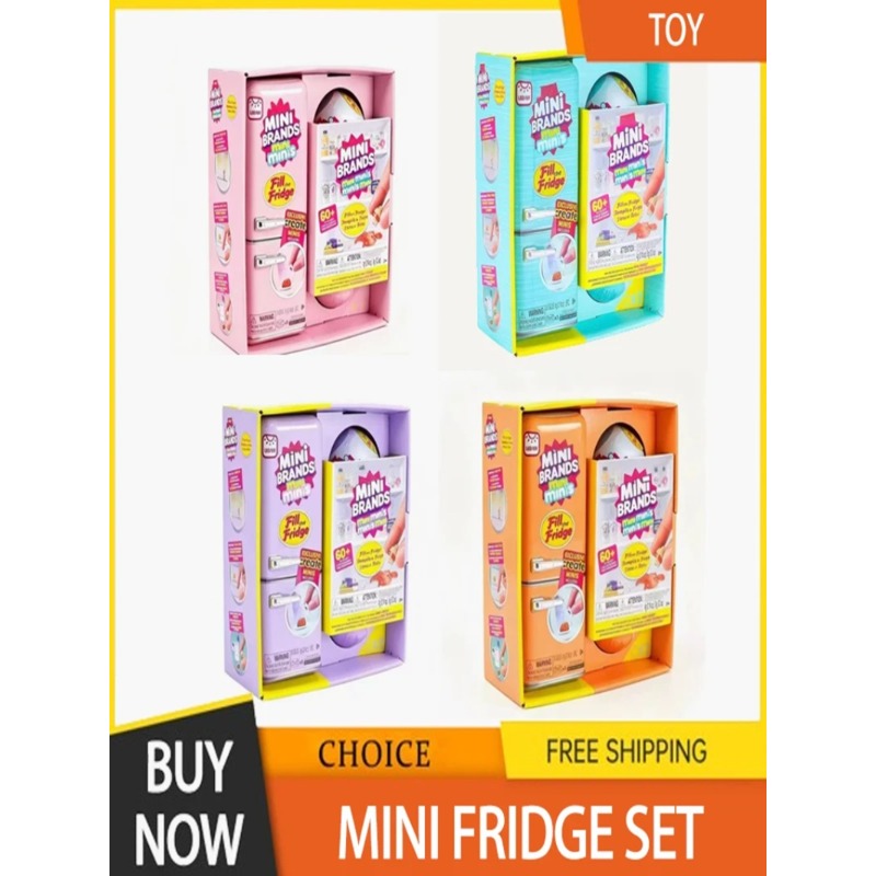 Kids Toys Brands - オリジナル フィル・ザ・フリッジ ミニ冷蔵庫セット ミニブランド ボールシリーズ ブラインドボックス