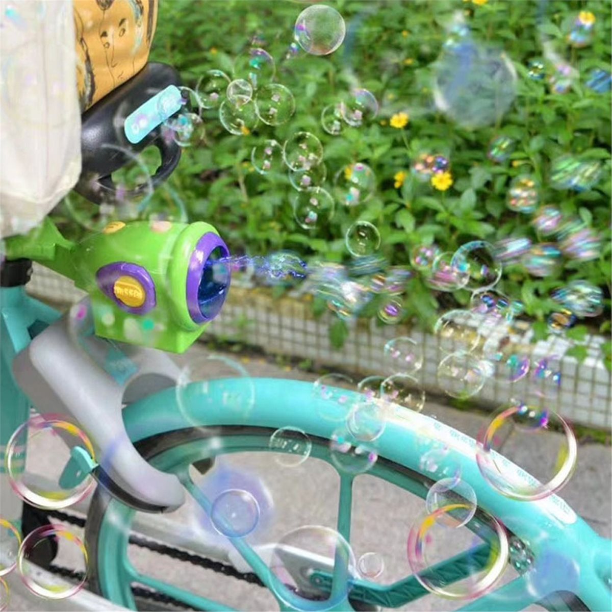 Kids Toys Deals - 【カウントダウンセール】自転車用バブルマシン 自動ライトバブルマシン 自転車用 子供 大人 屋外
