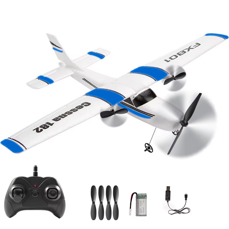 Kids Toys Channel - 2.4GHz 2チャンネルリモコン飛行機固定翼EPPプレーン屋外ドローン電動RC航空機大人子供のおもちゃギフト