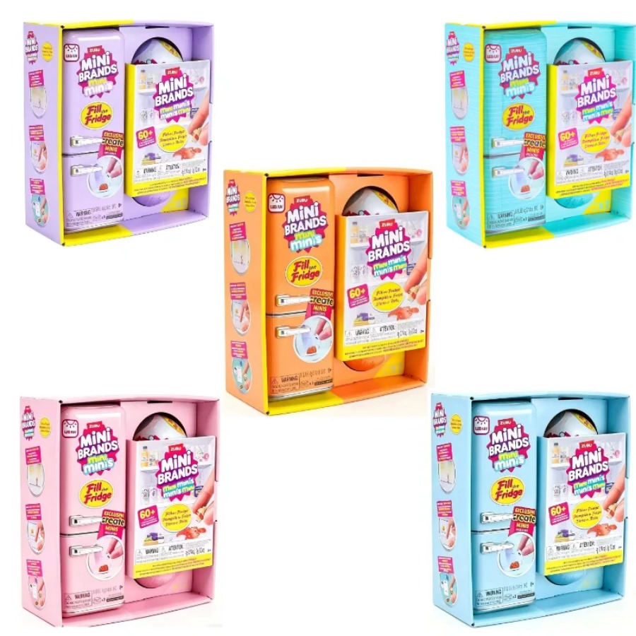 Kids Toys Brands - ZURU 5サプライズミニフリッジボールシリーズ ブラインドボックストイコレクション ミステリアスミニブランド入り フリッジフードボール サプライズボックストイズ