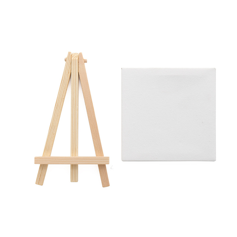23 個ミニイーゼル描画ボードセット木製三脚アクリル油絵キッ - Kids Art Easel のレビューと価格