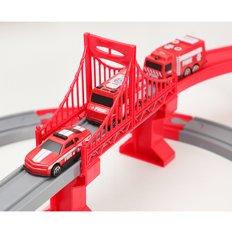 DIY 赤いプラスチック線路セットすべての主要ブランドのおも - Kids Toys Brands のレビューと価格