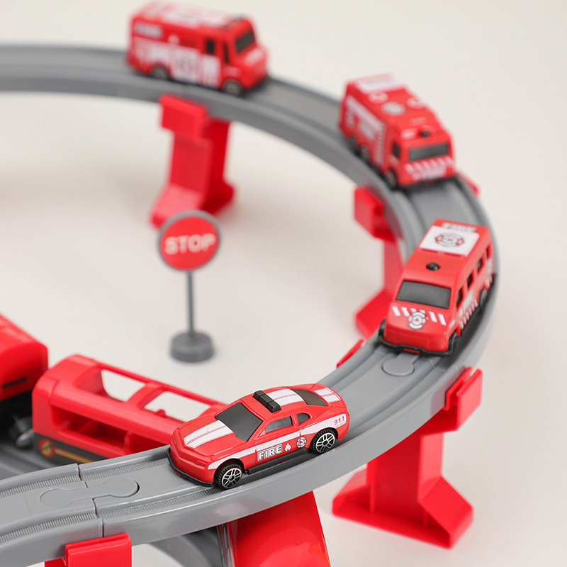 DIY 赤いプラスチック線路セットすべての主要ブランドのおも - Kids Toys Brands のレビューと価格