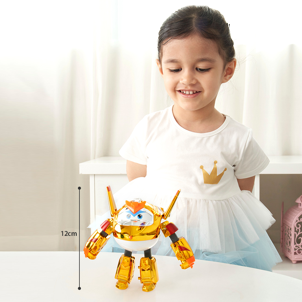 スーパーウィングス 5 インチ変形トラバーは飛行機からロボッ - Kids Toys 10 Year Old のレビューと価格