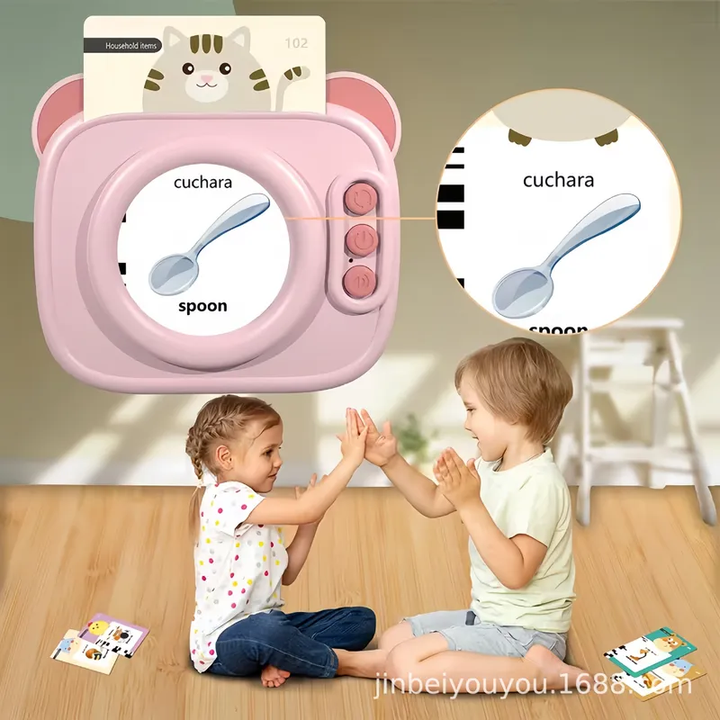 早期教育用フラッシュカードリーダーマシン 英語版 子供向け知 - Educational Flash Card のレビューと価格