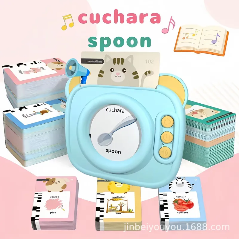 早期教育用フラッシュカードリーダーマシン 英語版 子供向け知 - Educational Flash Card のレビューと価格