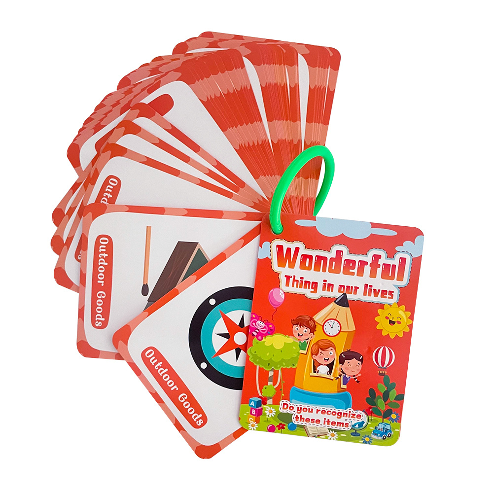 日常の物事に関する英語フラッシュカード 子供向け ホームスク - Educational Flash Card のレビューと価格