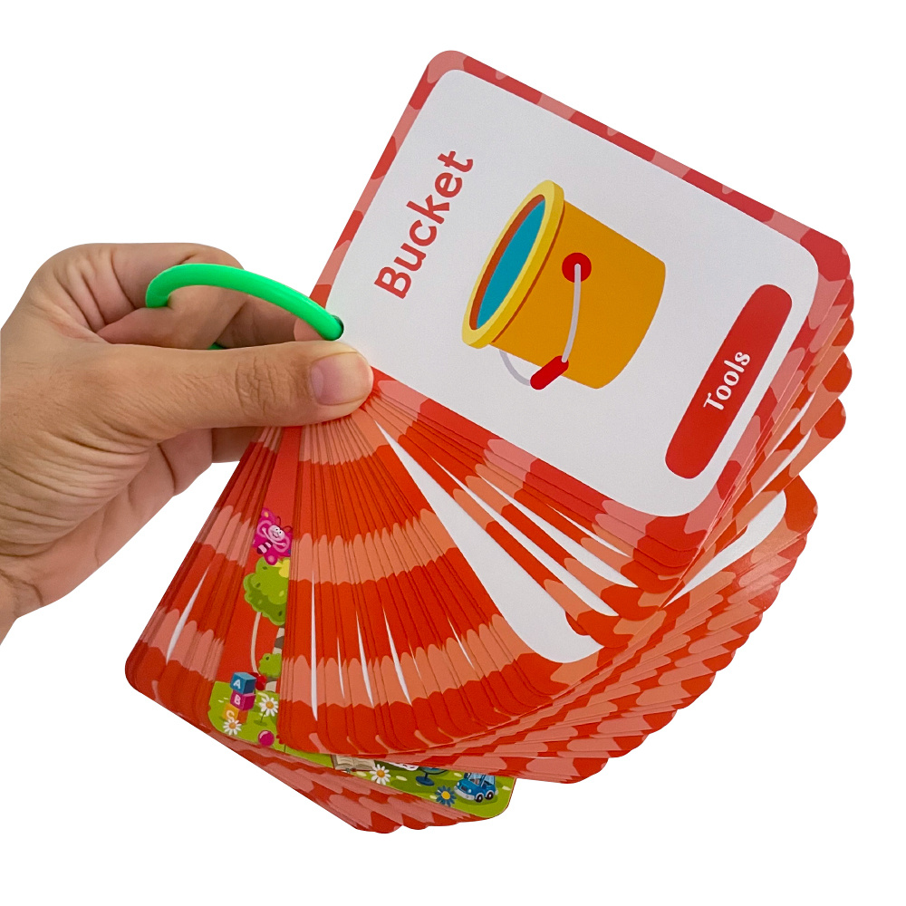 日常の物事に関する英語フラッシュカード 子供向け ホームスク - Educational Flash Card のレビューと価格