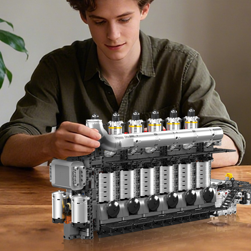 モールドキング 10209 テクニカルカーエンジントイズ 電 - Kids Toys Lego のレビューと価格