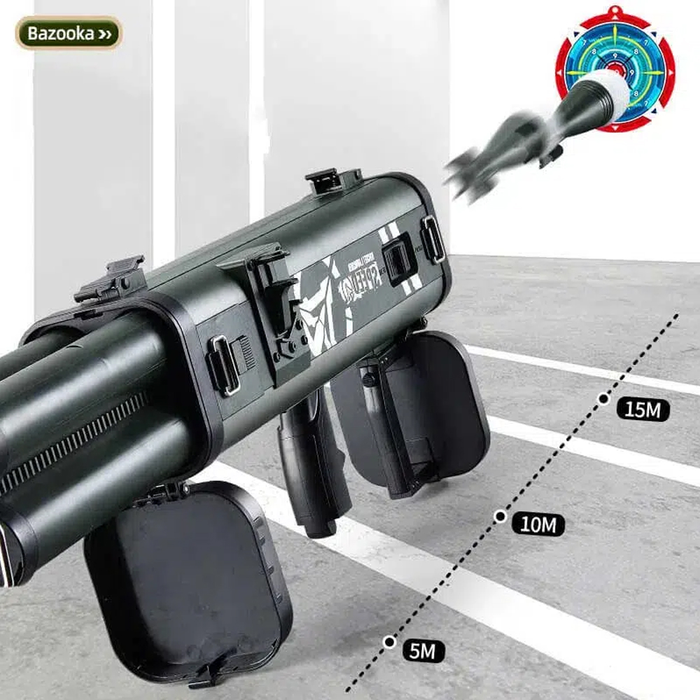 M202 4連ロケットランチャー フォームダーツブラスター  - Foam Dart Gun のレビューと価格