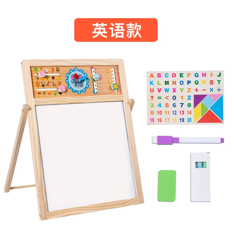 子供用磁気両面描画イーゼル スタンド付き 消せるホワイトボー - Kids Art Easel のレビューと価格