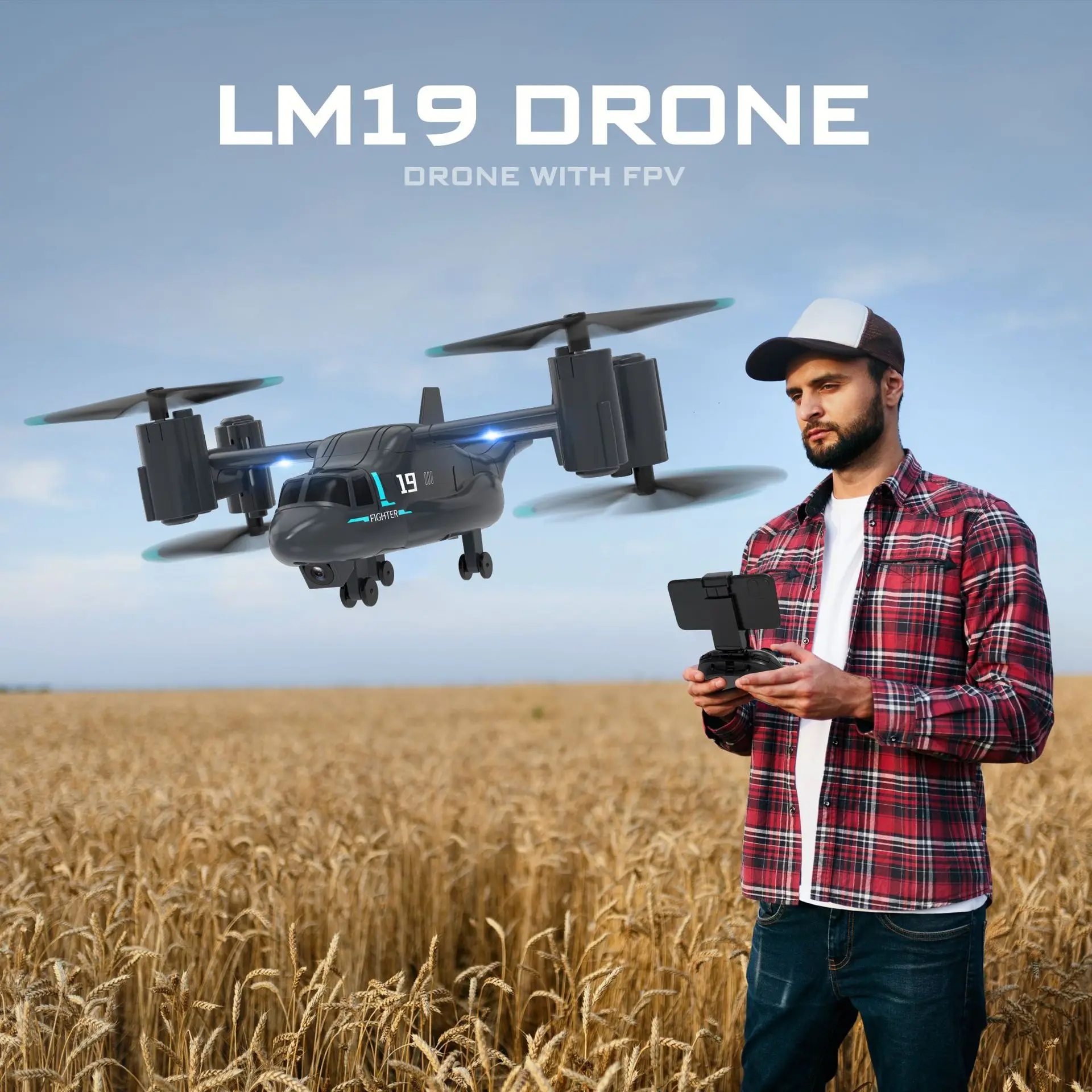 LM19 リモコンヘリコプタードローン 480P カメラ戦闘 - Kids Toys Under $10 のレビューと価格