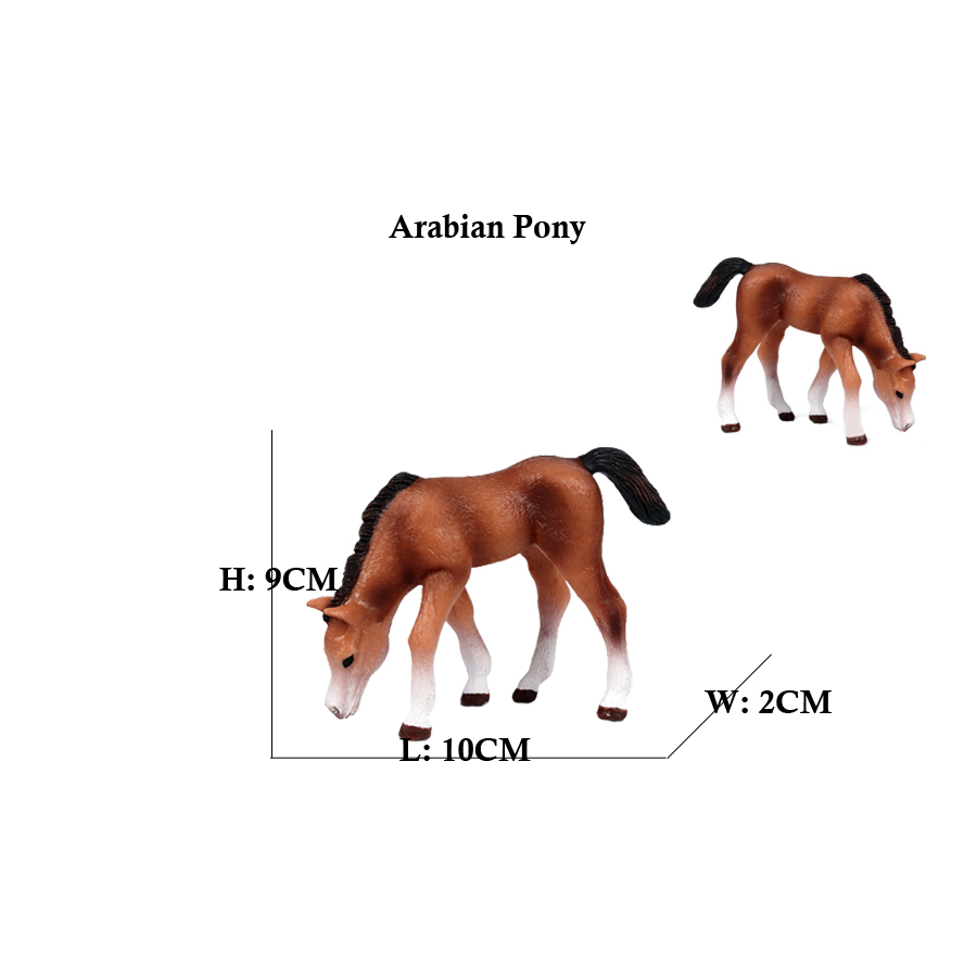 プラスチック製の馬の置物,子供向け,arabianフィギュア - Sandbox Play Set のレビューと価格