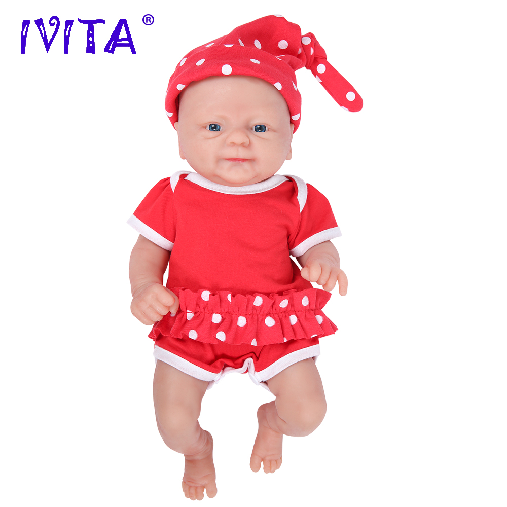 IVITA 100% シリコーンリボーンベビードール塗装リア - Kids Toys Deals のレビューと価格