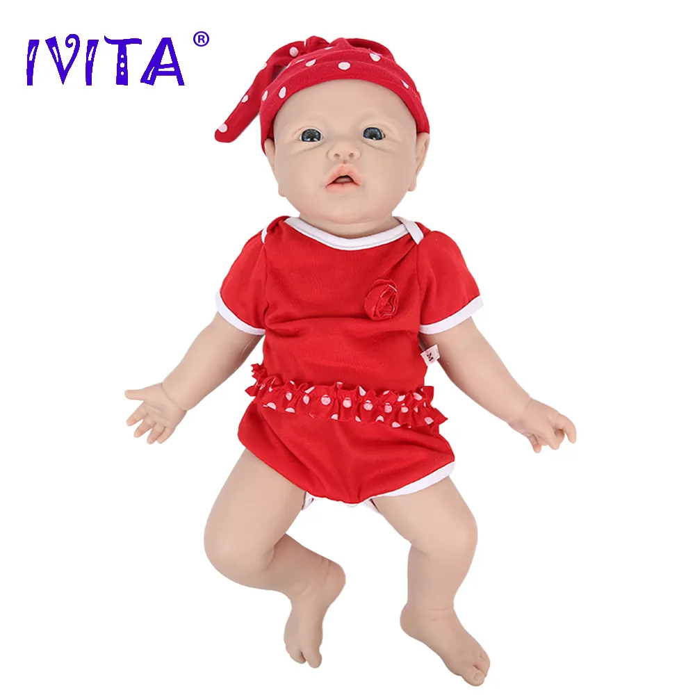 IVITA 100% シリコーンリボーンベビードール塗装リア - Kids Toys Deals のレビューと価格