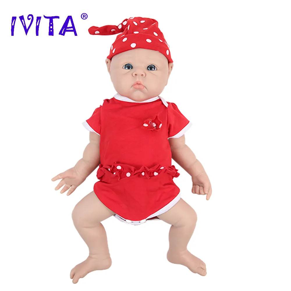 IVITA 100% シリコーンリボーンベビードール塗装リア - Kids Toys Deals のレビューと価格
