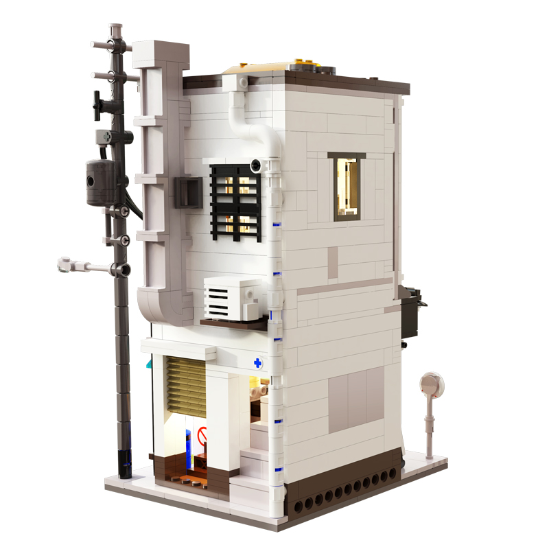 ボックスcada都市-日本の蒸し付きバンハウスアーキテクチャ - Kids Toys Lego のレビューと価格