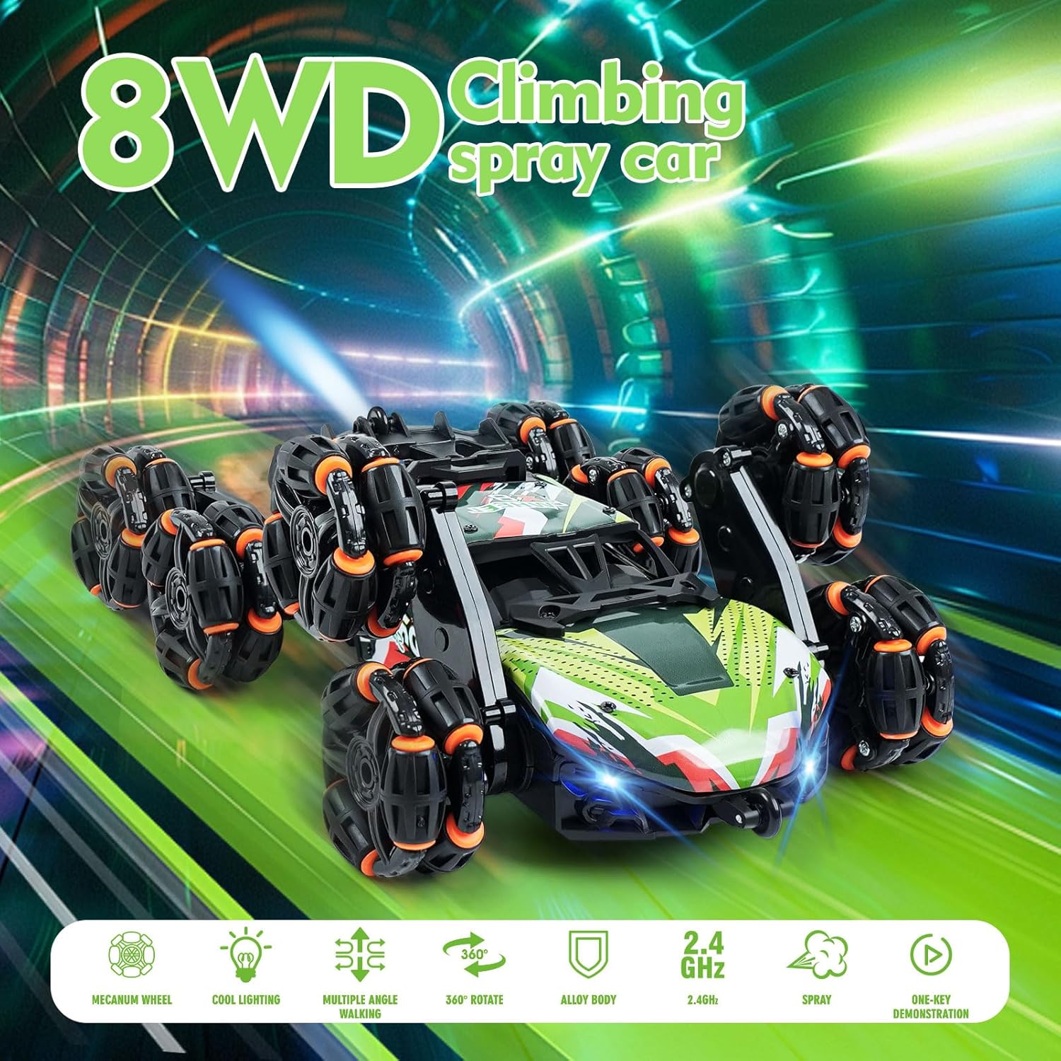 ジェスチャー感知機能付きRCスタントカー（ライト、スプレー、 - Kids Toys 10 Year Old のレビューと価格