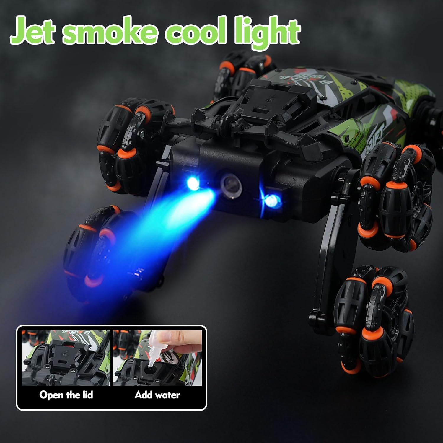 ジェスチャー感知機能付きRCスタントカー（ライト、スプレー、 - Kids Toys 10 Year Old のレビューと価格