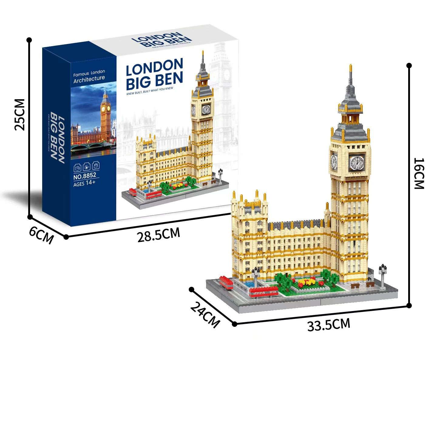 MOC 世界有名都市景勝地建築レンガセットニューヨークドバイ - Kids Toys Dubai のレビューと価格