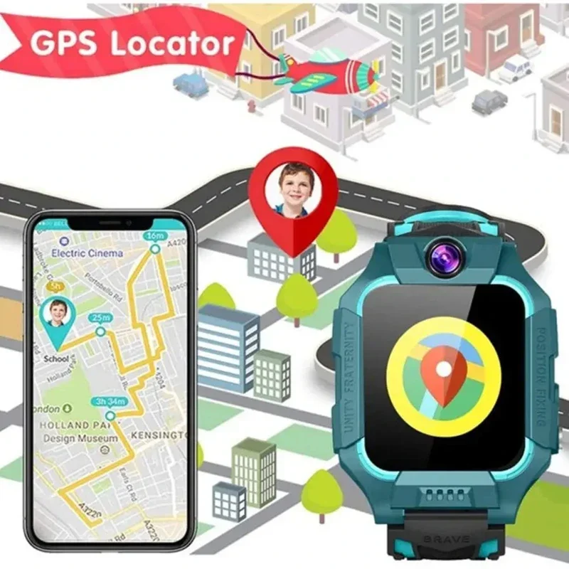 VIVO 4G キッズスマートウォッチ GPS 位置トラッカ - Kids Smartwatch Gps のレビューと価格