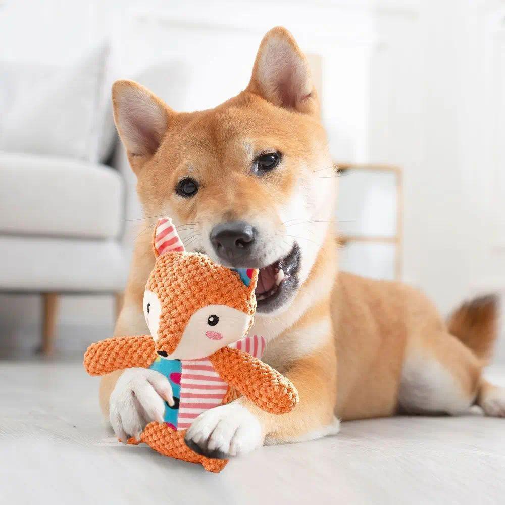 1 ピースインタラクティブ鳴き笛付きぬいぐるみ犬用噛むおもち - Kids Toys Elephant のレビューと価格