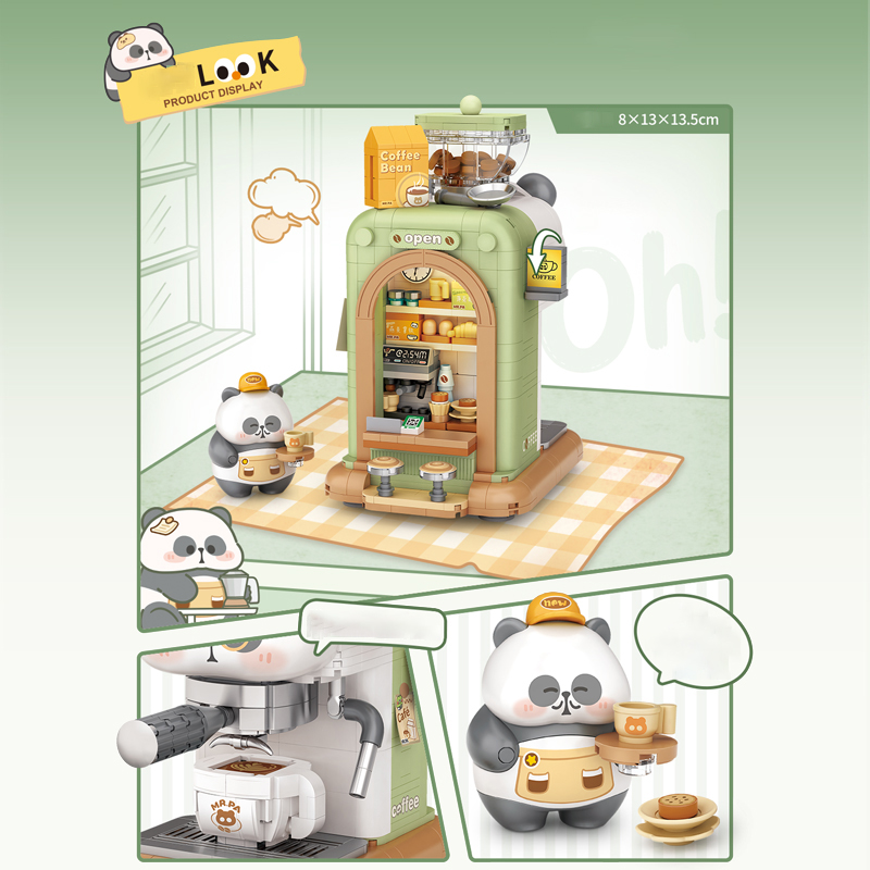 LOZ レトロ家電玩具シリーズ: コーヒーメーカー、カメラ、 - Kids Toys Lego のレビューと価格