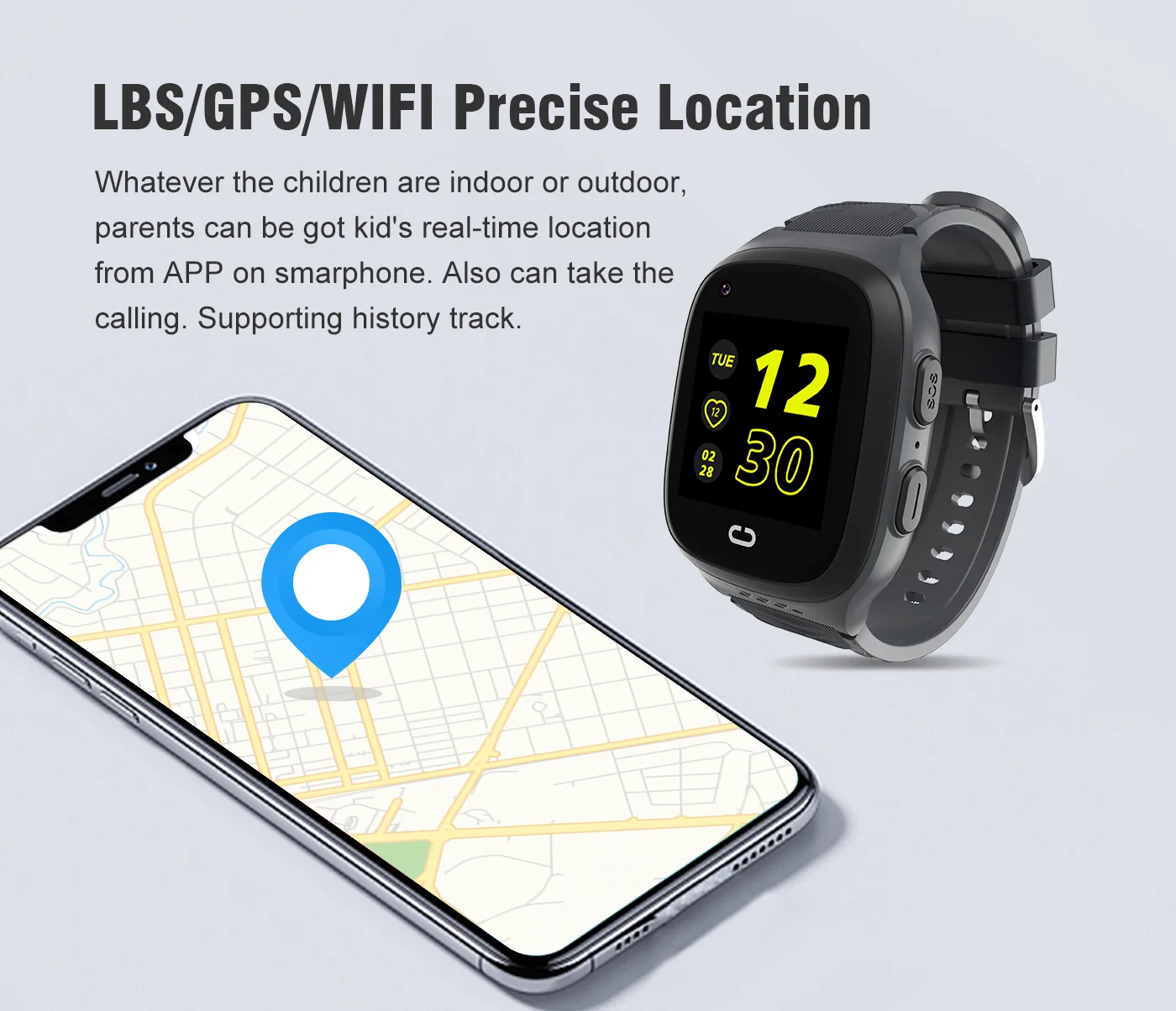 4Gキッズスマートウォッチ SOS防水 WiFi GPSビデ - Kids Smartwatch Gps のレビューと価格