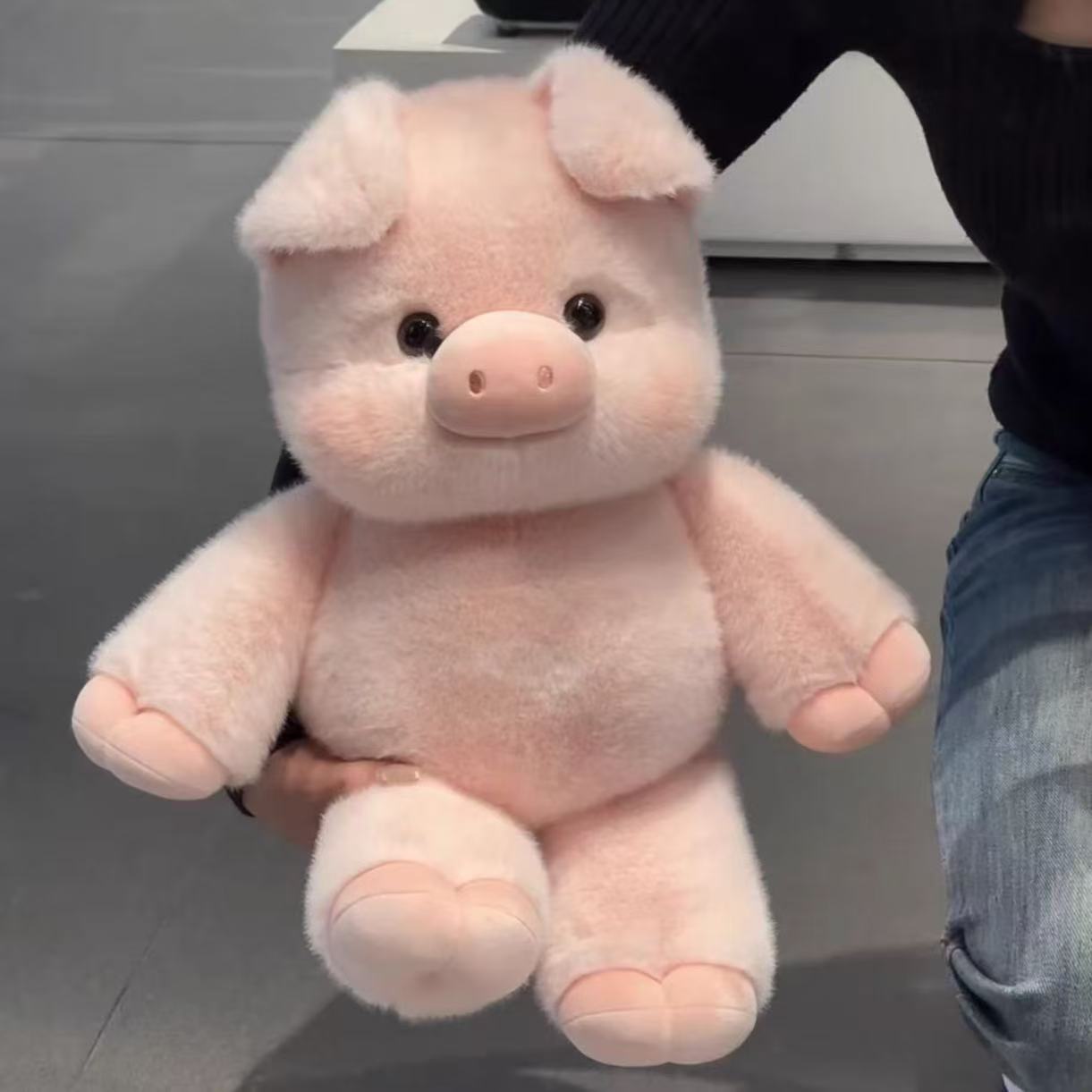 卸売のふわふわぬいぐるみ牛、高品質ふわふわお座りポーズ人形、 - Kids Toys Deals のレビューと価格