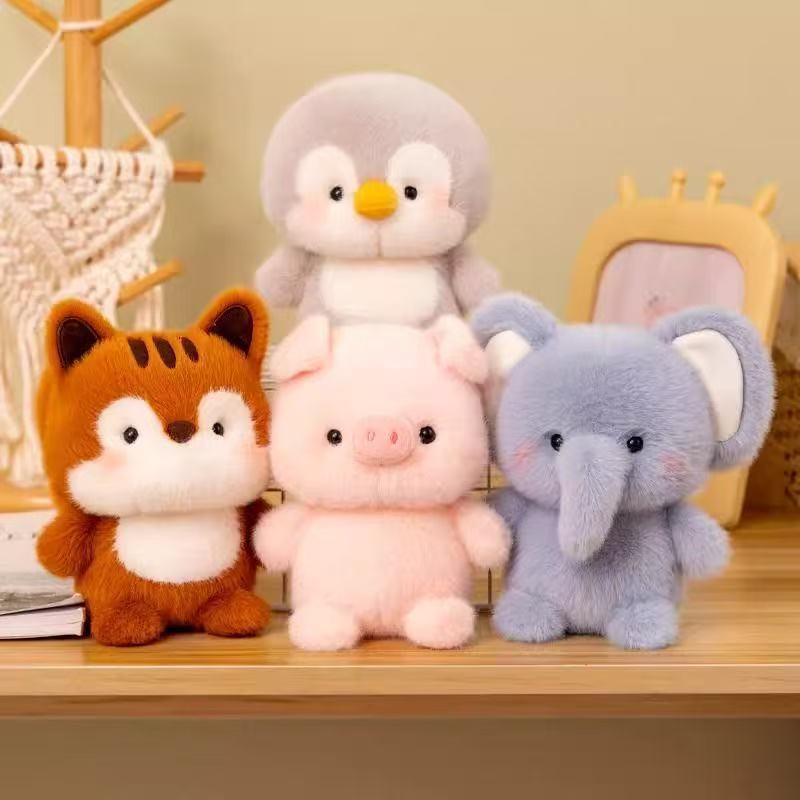 ヒーリングエレファントデスクコンパニオンぬいぐるみ |    - Kids Toys Elephant のレビューと価格