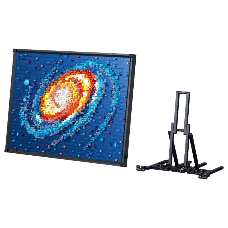 アイデア絵画ブロックピクセルアート額縁イーゼル建設キットビル - Kids Art Easel のレビューと価格