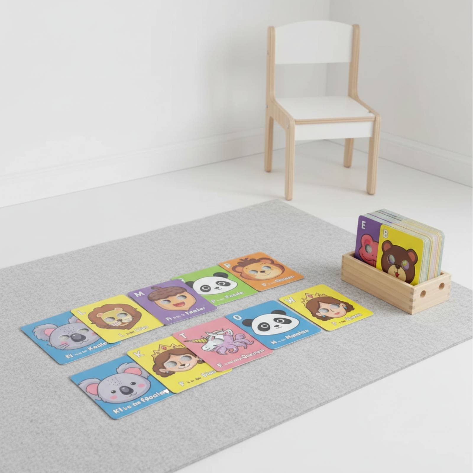 クリーチャーマスク フラッシュカード インタラクティブクリー - Educational Flash Card のレビューと価格