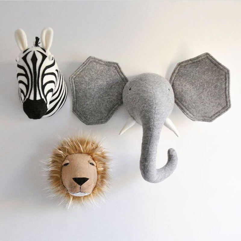 ゼブラ/象の形をした3D動物の壁,子供のおもちゃ,誕生日プレ - Kids Toys Elephant のレビューと価格