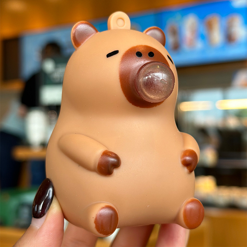 カピバラ人形ピンチペンダントおもちゃ、スクイーズ、バブル、ス - Kids Toys Latest のレビューと価格