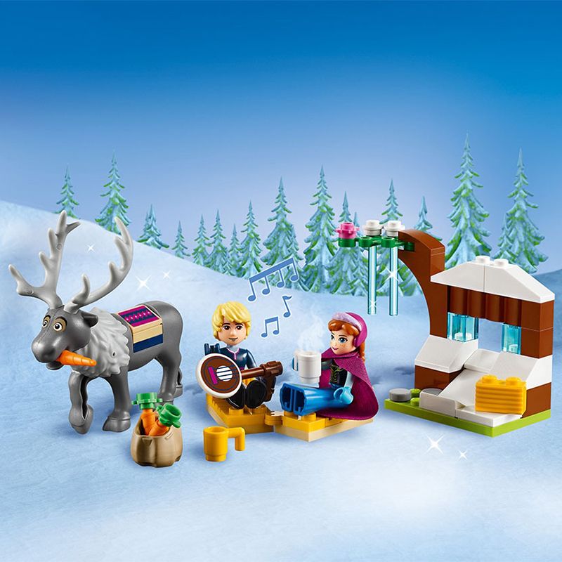 プリンセス エルサ アナ スキー ソリ ビルディングブロック - Kids Toys Lego のレビューと価格
