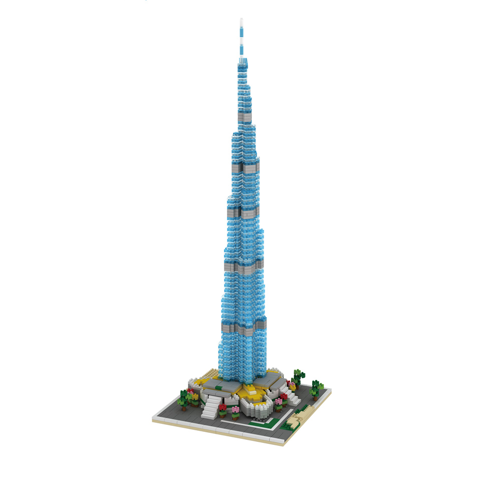 知っているドバイのスカイラインビルディングブロックモデルクリ - Kids Toys Dubai のレビューと価格