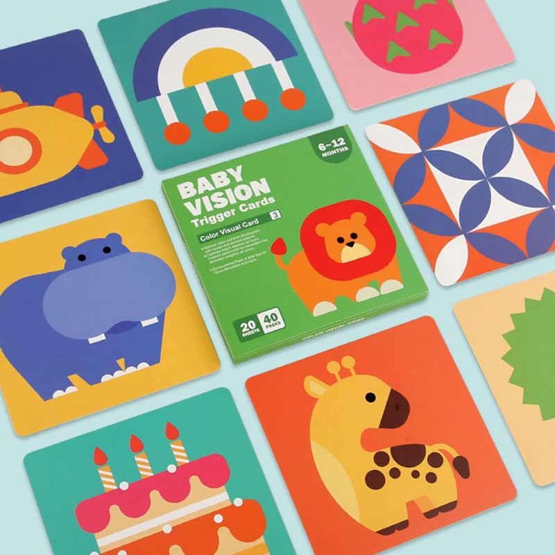 早期教育おもちゃ赤ちゃんモンテッソーリ黒白フラッシュカードハ - Educational Flash Card のレビューと価格