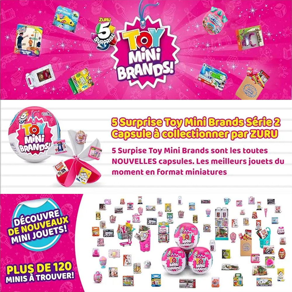 Zuru 5サプライズトイ ミニブランド スーパーマーケット - Kids Toys Brands のレビューと価格